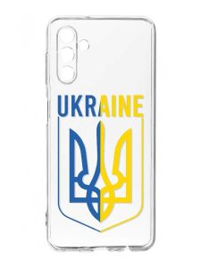 Прозорий чохол на Samsung Galaxy A35 5G (A356) :: Тризуб (принт 254)