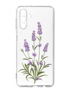 Прозорий чохол на Samsung Galaxy A35 5G (A356) :: Гілочки лаванди (принт 266)