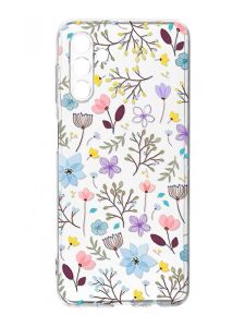 Прозорий чохол на Samsung Galaxy A35 5G (A356) :: Квітковий фон (принт 267)