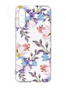 Прозорий чохол на Samsung Galaxy A35 5G (A356) :: Квітковий малюнок (принт 272)