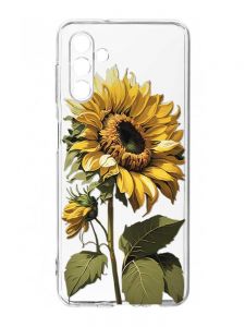 Прозорий чохол на Samsung Galaxy A35 5G (A356) :: Соняшник (принт 274)