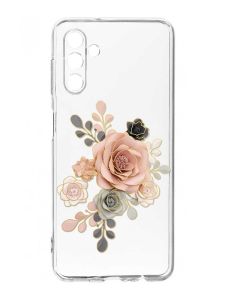 Прозорий чохол на Samsung Galaxy A35 5G (A356) :: Троянди (принт 275)