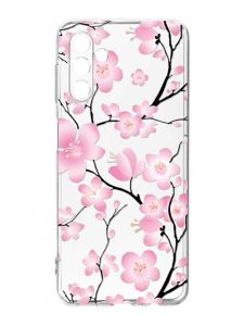 Прозорий чохол на Samsung Galaxy A35 5G (A356) :: Квітуча сакура (принт 282)