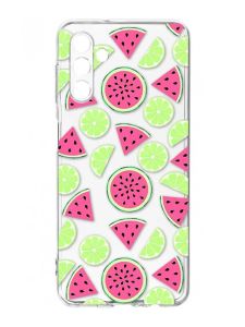 Прозорий чохол на Samsung Galaxy A35 5G (A356) :: Кавуни и лайм (принт 345)