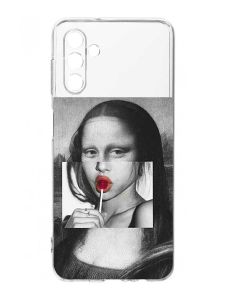 Прозорий чохол на Samsung Galaxy A35 5G (A356) :: Сучасна Мона Ліза (принт 351)