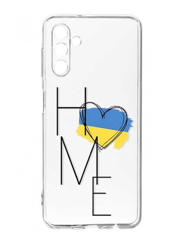 Прозорий чохол на Samsung Galaxy A35 5G (A356) :: Дім Україна (принт 353)
