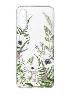 Прозорий чохол на Samsung Galaxy A35 5G (A356) :: Квіти польові (принт 363)