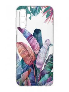 Прозорий чохол на Samsung Galaxy A35 5G (A356) :: Тропіки (принт 372)