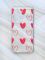 Прозорий чохол на Realme C33 :: Сердечка червоні (принт 77)