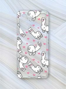 Прозорий чохол на Realme C33 :: Лами (принт 95)