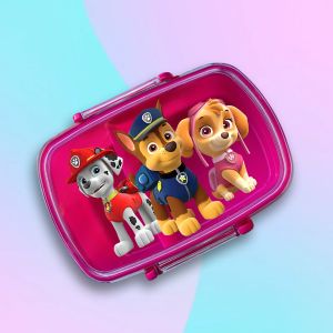 Ланч бокс рожевий дитячий 800 мл (дизайн 10)