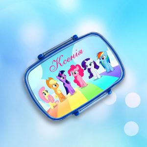 Ланч бокс синій дитячий іменний 800 мл (дизайн 15_1)