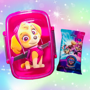 Подарунковий набір Ланч бокс 800 мл та вологі серветки (дизайн 6_2)