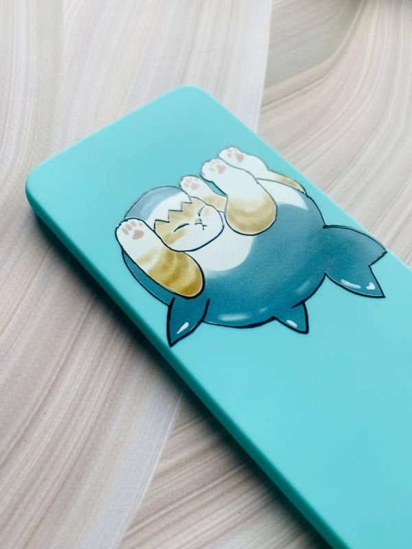 Матовий чохол на Xiaomi Redmi 10 Бірюзовий :: Котик акула (принт 378)