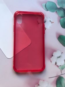 Прозорий силіконовий чохол для Apple iPhone X/Xs Coral