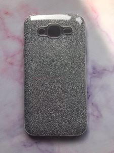 Силіконовий чохол Shine Silicone Case для Samsung Galaxy J5 Срібний
