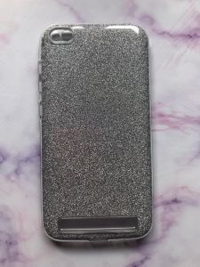 Силіконовий чохол Shine Silicone Case для Xiaomi Redmi 5A Срібний