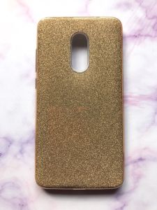 Силіконовий чохол Shine Silicone Case для Xiaomi Redmi Note 4 / Note 4X Золотий