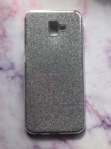 Силіконовий чохол Shine Silicone Case на Samsung Galaxy J6 Plus Срібло
