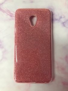 Силіконовий чохол Shine Silicone Case для Meizu M5 Рожевий