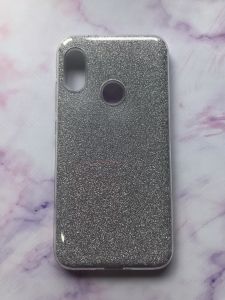 Силіконовий чохол Shine Silicone Case для Xiaomi Redmi 6 Pro / Mi A2 lite Silver