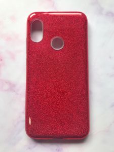 Силіконовий чохол Shine Silicone Case на Xiaomi Redmi 6 Pro / A2 lite Red