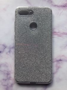 Силіконовий чохол Shine Silicone Case для Xiaomi Мі 8 lite Silver