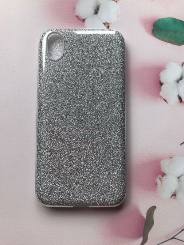 Силіконовий чохол Shine Silicone Case для Huawei Y5 2019 Срібло