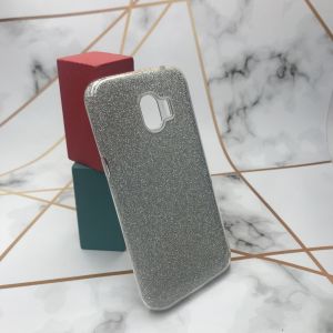 Силіконовий чохол Shine Silicone Case для Samsung Galaxy J2 Pro 2018 J250 Срібло
