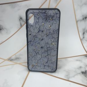 Силіконовий чохол з блискітками для Samsung Galaxy А10 (2019) А105 Білий