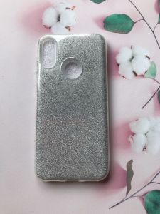 Силіконовий чохол Shine Silicone Case для Huawei Y6 2019 Срібло