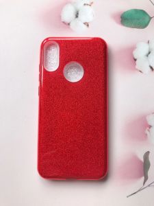 Силіконовий чохол Shine Silicone Case для Huawei Y6 2019 Червоний