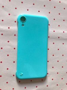 Пластикове глянсове чохол-накладка для Apple iPhone XR Блакитний