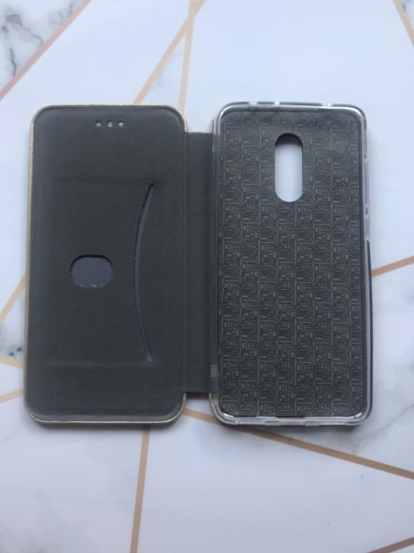 Чохол-книжка Top-Fashion для Xiaomi Redmi 5 Золотий