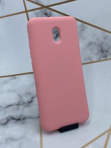 Силіконовий чохол Silicone Case для Xiaomi Redmi 8A Рожевий