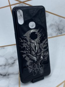 Силіконовий чохол з пластикової задньою панеллю "космонавт" для Samsung Galaxy А10ѕ A107 Офіс