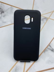 Силіконовий чохол Silicone Case для Samsung Galaxy J2 Pro 2018 J250 Чорний