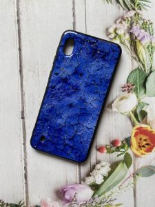 Силіконовий чохол з блискітками для Samsung Galaxy А10 (2019) А105 Синій