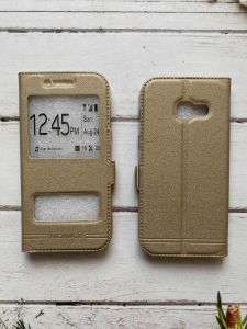 Чохол-книжка Momax для Samsung Galaxy А3 (2017) А320 Золотий