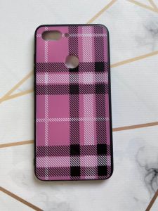 Захисний глянцевий чохол з малюнком для Xiaomi Мі 8 lite Клітка