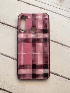 Захисний глянцевий чохол з рисункомдля Xiaomi Redmi Note 8 Клітка