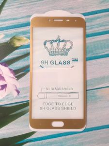 Захисне скло 5D для Samsung Galaxy J4 (2018) Золоте