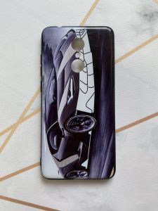 Захисний глянцевий чохол з малюнком для Xiaomi Redmi 5 Машина