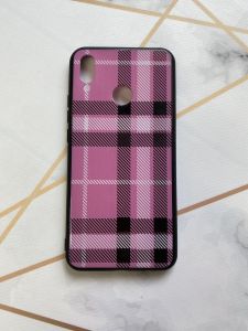 Захисний глянцевий чохол з малюнком для Huawei P Smart 2019 Клітка