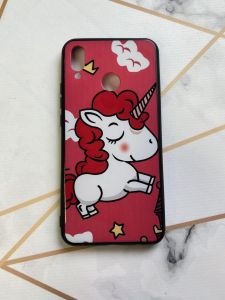 Захисний глянцевий чохол з малюнком для Huawei P Smart 2019 Єдиноріг