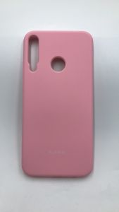Силіконовий чохол Apple Silicone Case для Huawei Р40 lite E / Y7p Рожевий