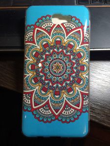 Силіконовий чохол для SAMSUNG Galaxy J7 Prime Орнамент квітка