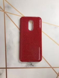 Силіконовий блискучий чохол для Xiaomi redmi 5 plus Червоний