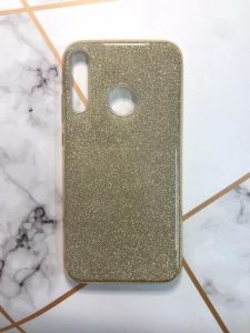 Силіконовий блискучий чохол на Huawei Р40 lite E/ Y7p Золотистий