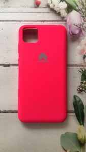 Силіконовий чохол для Huawei Y5p (малиновий)